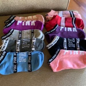 10 pairs of PINK Victoria’s Secret socks
